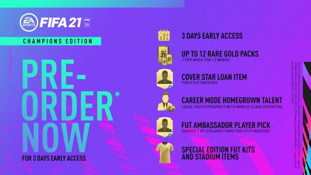 FIFA 21 launch editions price