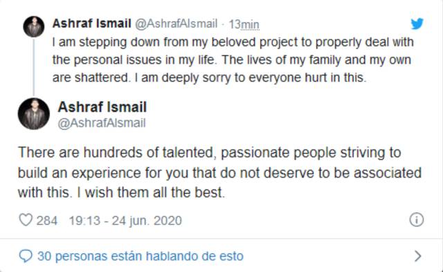Ashraf Ismail abandons development assassin's creed valhalla