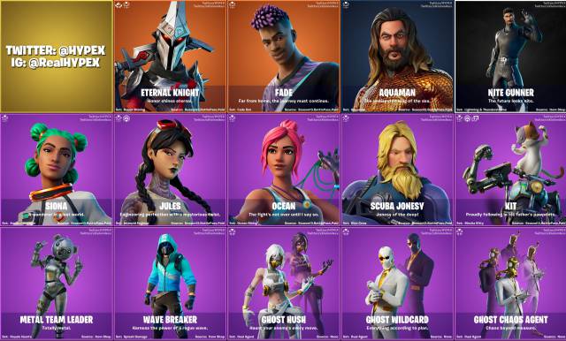 Fortnite All Skins From Season 3 Of Chapter 2