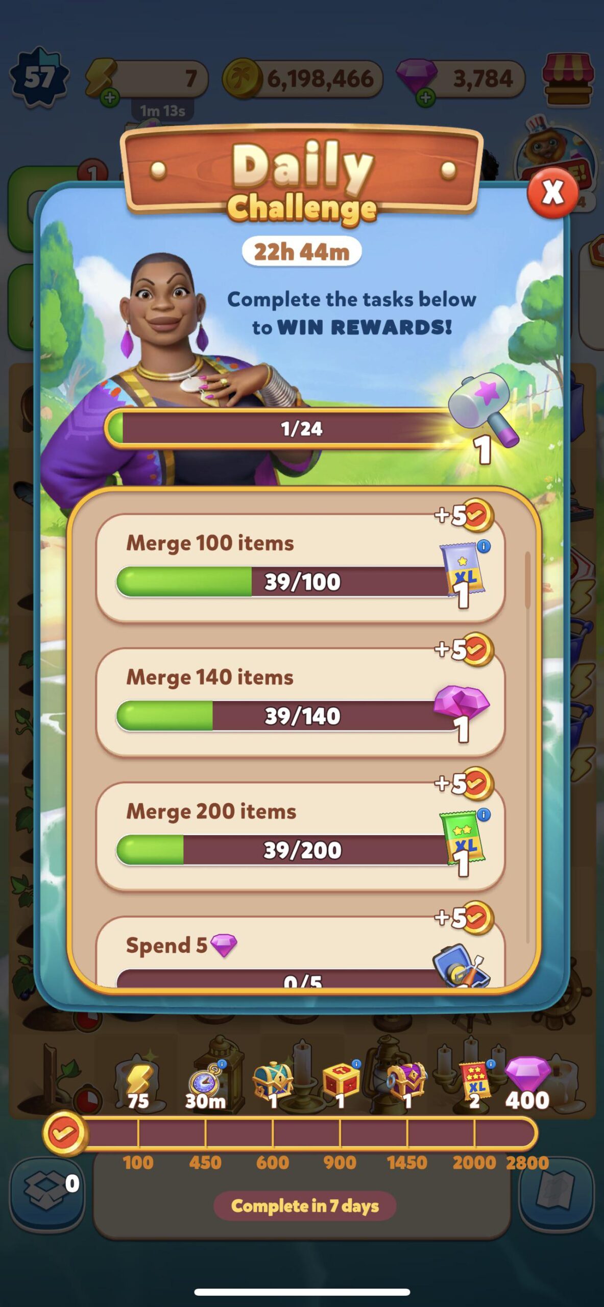 Travel Town Daily Challenges