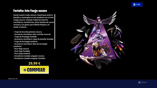 fortnite chapter 2 pack dark fire lot