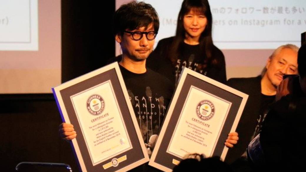 Hideo Kojima receives two Guinness awards thanks to fans