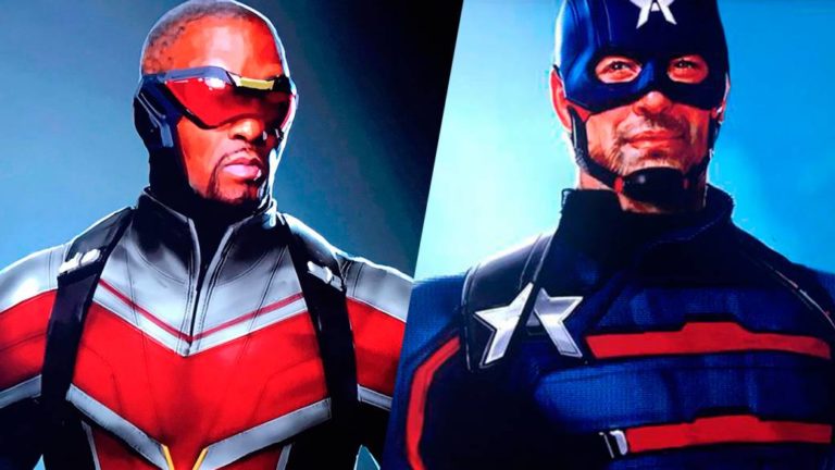 First images of Falcon as Captain America and US Agent