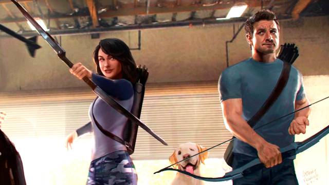 This is how Hawkeye and Kate Bishop look in the new Hawkeye series