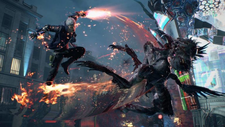 A mod allows Devil May Cry 5 to play cooperatively