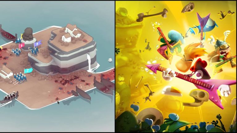Bad North, now available for free at Epic Games Store; Rayman Legends, the next