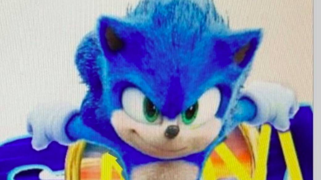 First images of Sonic's new redesign in his film