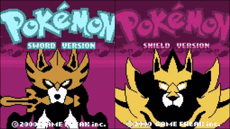 Pokémon Sword and Shield: recreate the intro as a Game Boy Color game
