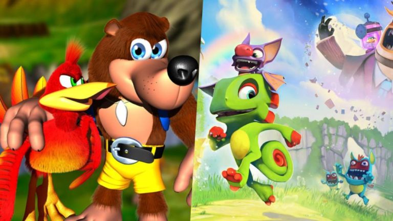 The creators of Yooka-Laylee deny that they are working at Banjo-Kazooie