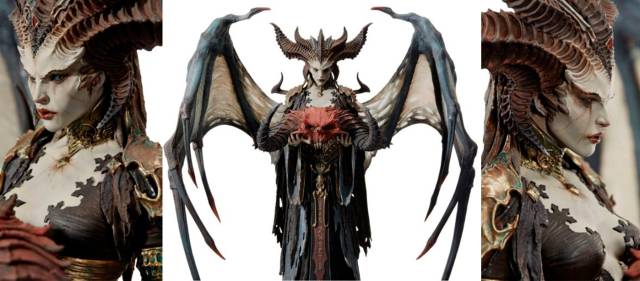 This is the imposing and expensive official figure of Lilith de Diablo 4