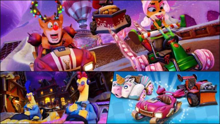 Crash Team Racing Nitro-Fueled: all about the Winter Festival Grand Prix