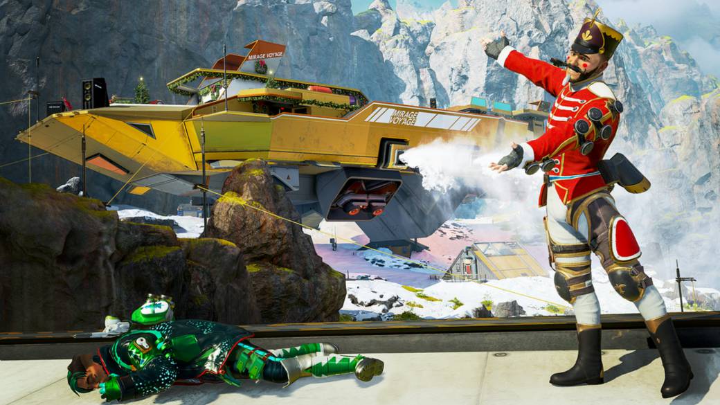 Apex Legends: this is Mirage's holofest cookies, the Christmas event for a limited time
