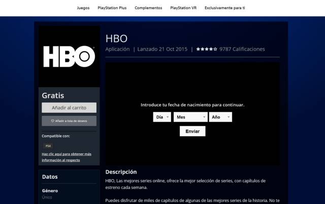 hbo ps4