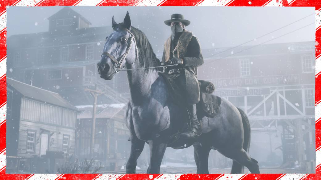 Red Dead Online is dyed white and red for Christmas; new limited time mode