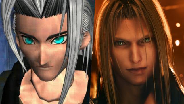 Final Fantasy Vii Comparison Between The Original And Remake Characters