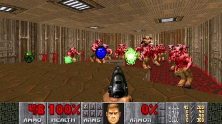 DOOM Eternal will have a classic view with weapons in the center of the screen
