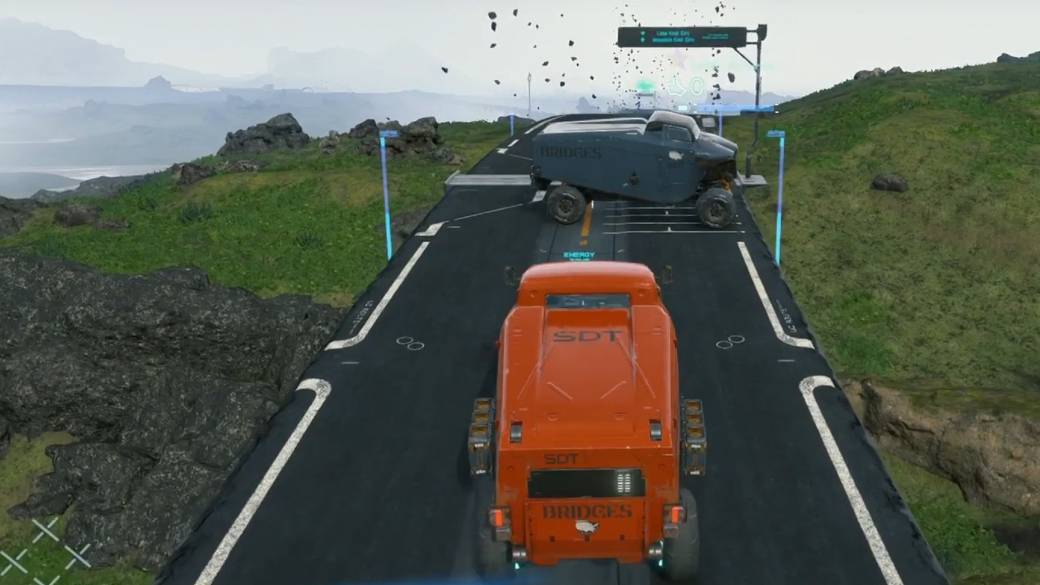 Death Stranding: some players use vehicles to block roads