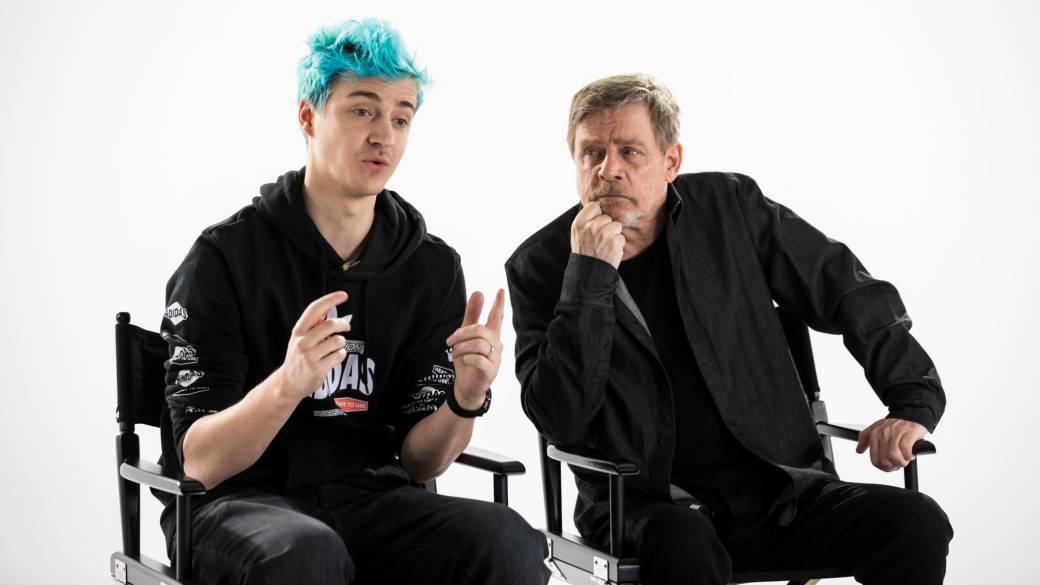 Fortnite: Mark Hamill (Star Wars) and Ninja, together to play the title in streaming