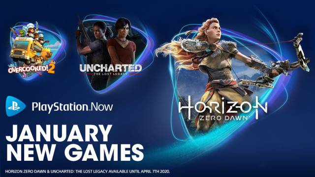 Horizon Zero Dawn, Uncharted: The Lost Legacy and more arrive at PS Now in January