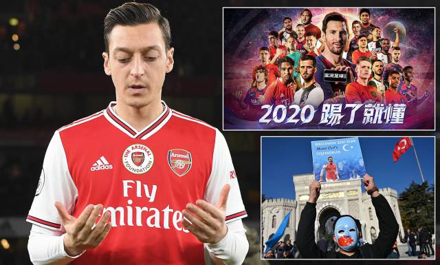 Mesut Özil eliminated from PES 2020 in China for political reasons