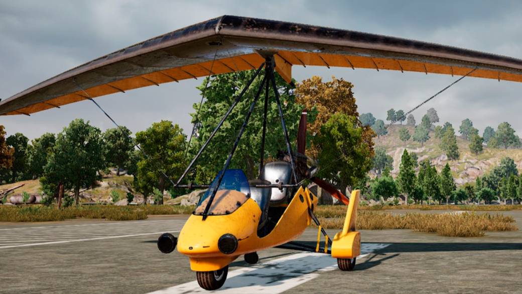 PUBG experiments with a new limited time flying vehicle