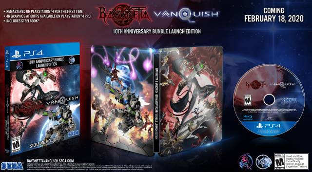 Bayonetta Remastered Vanquish PS4 Xbox One