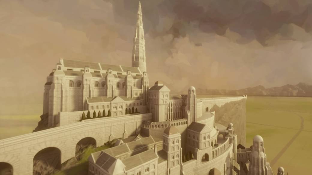 A Dreams player completely recreates Minas Tirith of The Lord of the Rings