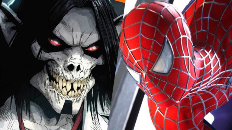 First image of Morbius and Spider-Man's filtered cameo of ... PS4?