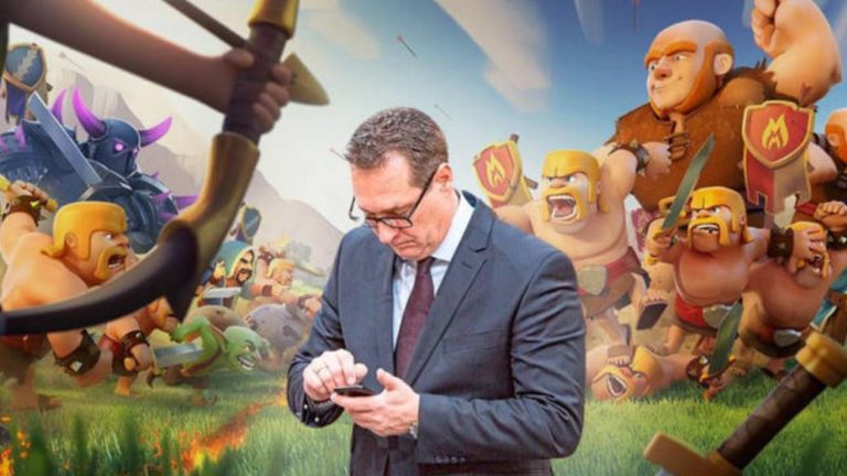 An Austrian politician spends thousands of euros on Clash of Clans and passes the bill to his party