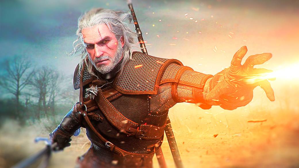 Geralt de Rivia (The Witcher), the legendary wizard of the Wolf School