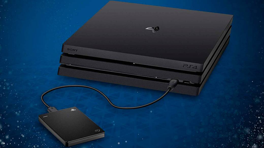 How to connect an external hard drive to a PS4