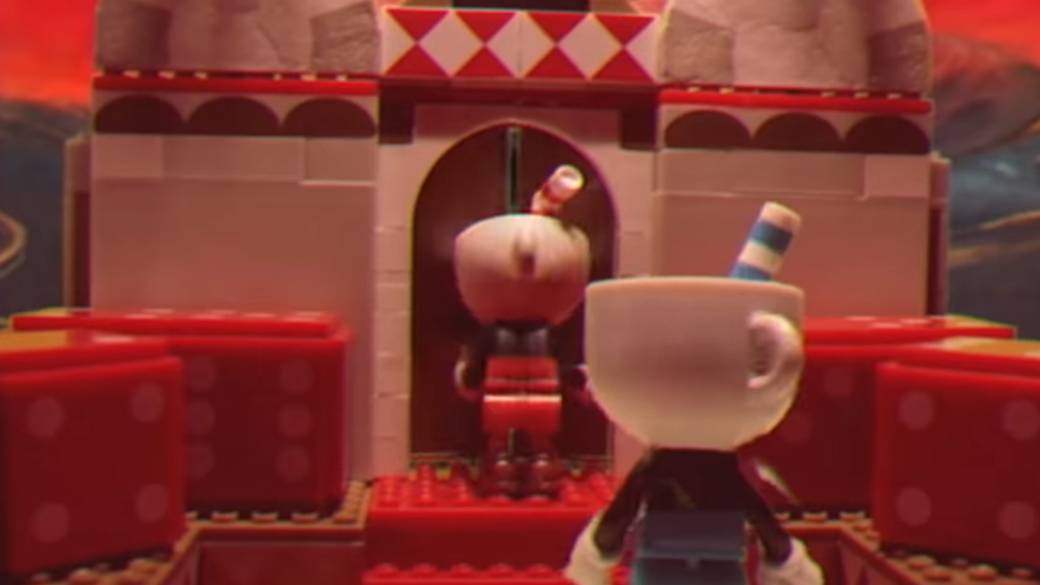 Cuphead: enjoy the short stop-motion created by a fan