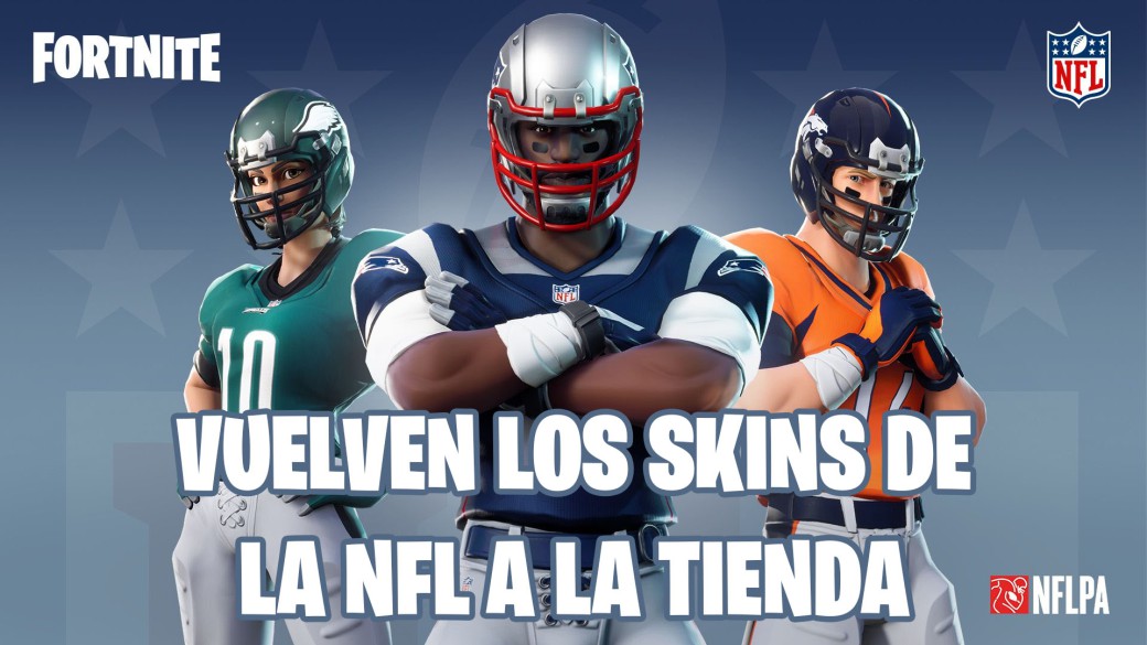 Fortnite: NFL skins return to the store