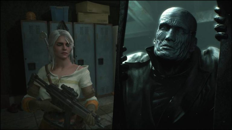 A mod for Resident Evil 2 Remake allows you to play as Ciri, from The Witcher