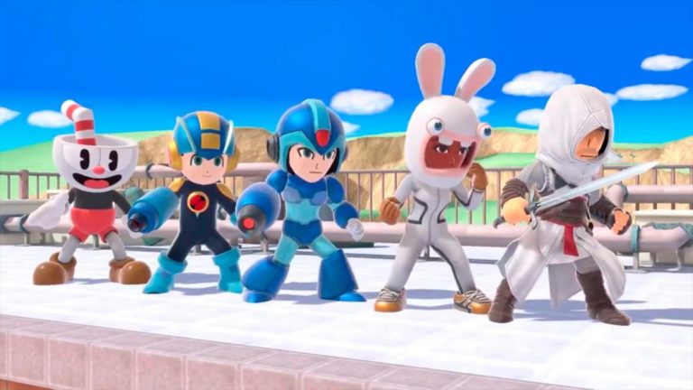 Cuphead, Altaïr and Mega Man X among the new Mii of Super Smash Bros. Ultimate