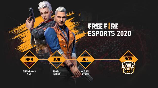 Free Fire prepares 4 international tournaments for this 2020