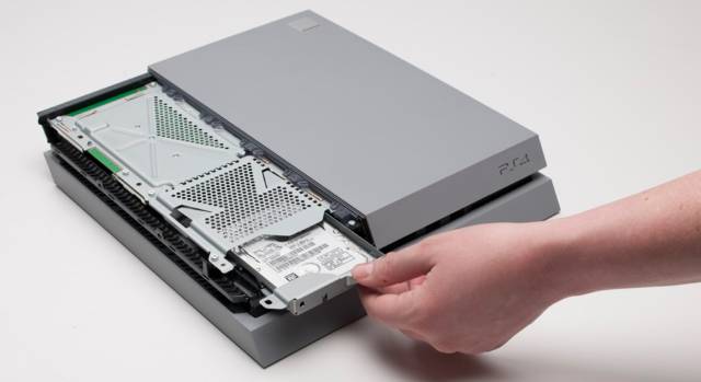 How to change PS4 hard drive
