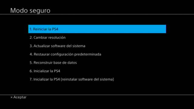 disk formatting ps4