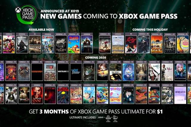 does xbox series x come with game pass