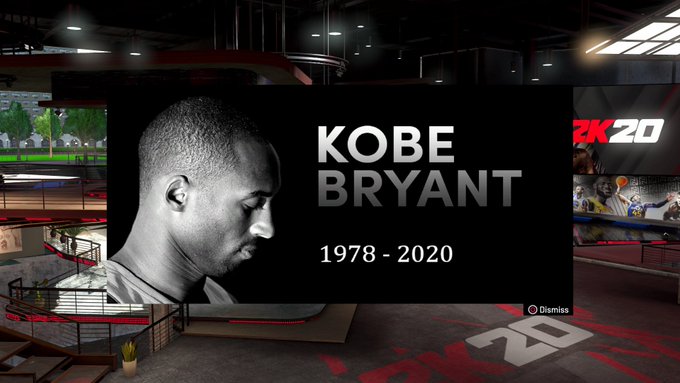 NBA star Koby Bryant dies in helicopter crash, 2K pays tribute