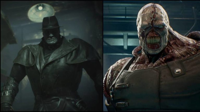 Resident Evil 3: Nemesis will try to beat Mr. X from Resident Evil 2 Remake