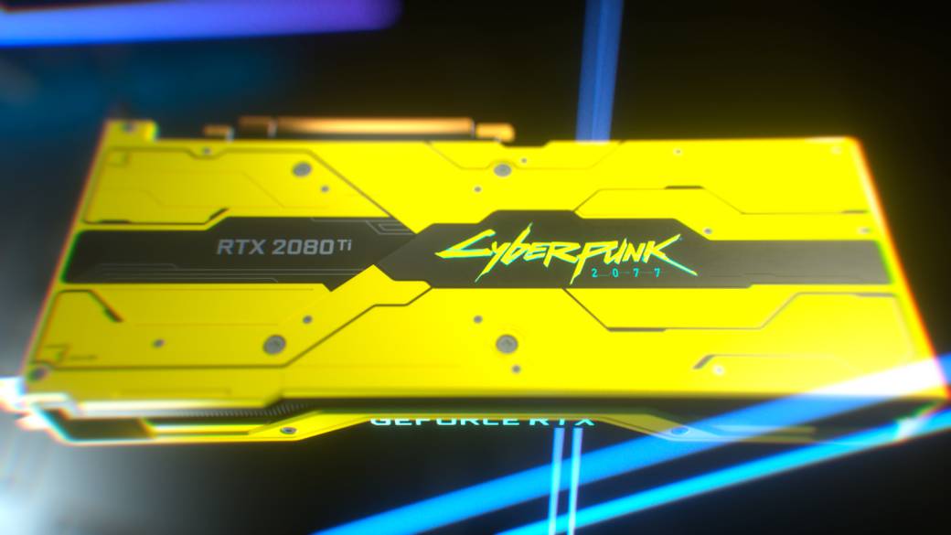 This is the exclusive Nvidia RTX 2080Ti based on Cyberpunk 2077