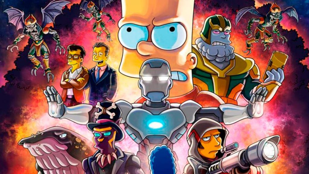 Avengers Infinity War x The Simpsons: this is the Marvel-inspired chapter  poster