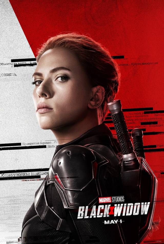 Black Widow: new spot, posters and synopsis from the Super Bowl