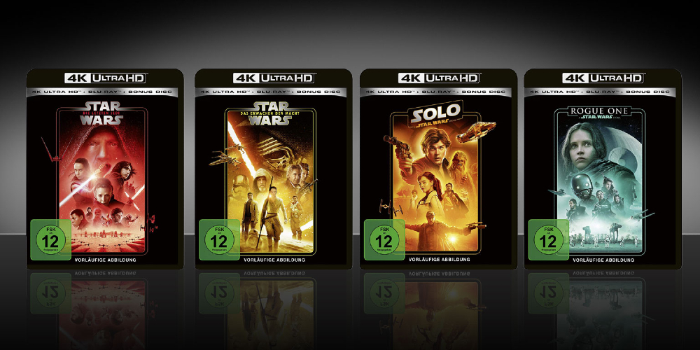 Disney is bringing the full Star Wars saga in 4K to disc in April
