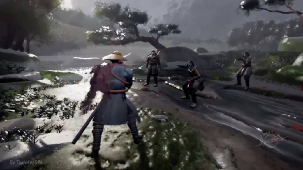 Ghost of Tsushima recreated in Dreams; new creation that surprises PlayStation players