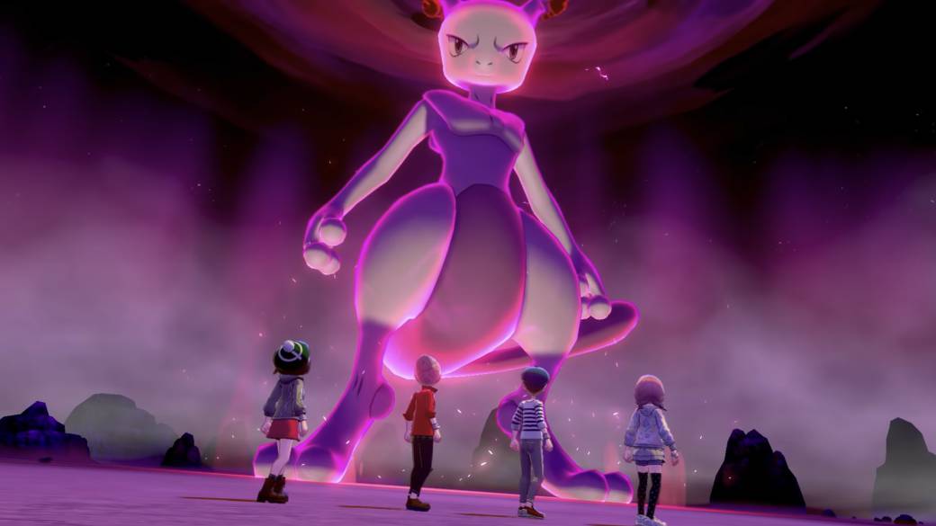 Pokémon Sword and Shield receives Mewtwo in the Dinamax Raids