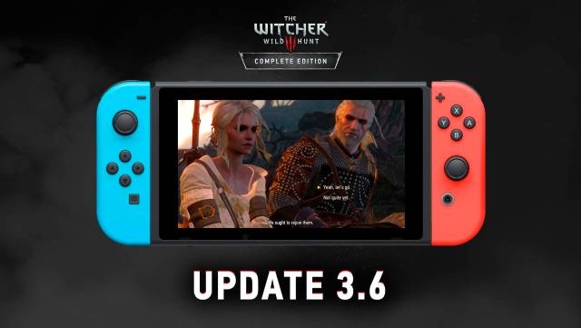 The Witcher 3 on Switch confirms cross save with PC and touch control