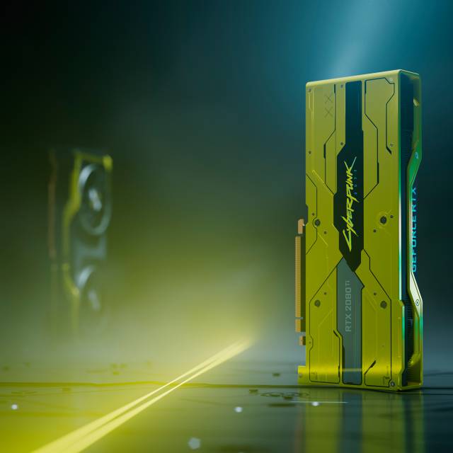 This is the exclusive Nvidia RTX 2080Ti based on Cyberpunk 2077