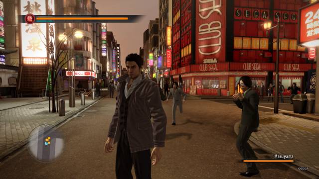 Yakuza 5 remaster, the perfect for a tall